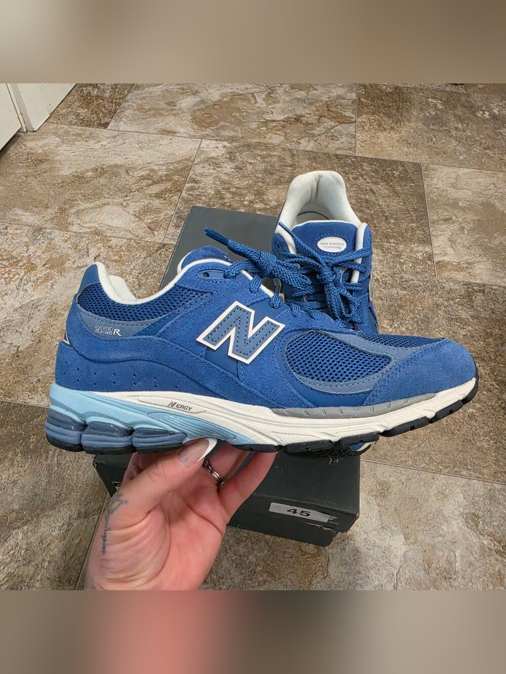 New Balance 2002R 'Agate / Heron Blue' (M2002RFE) - M8 W9.5